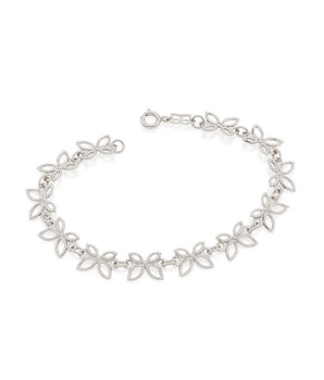 RHODIUM PLATED BRACELET