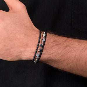 RHODIUM PLATED BRACELET