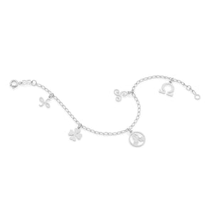 RHODIUM PLATED BRACELET
