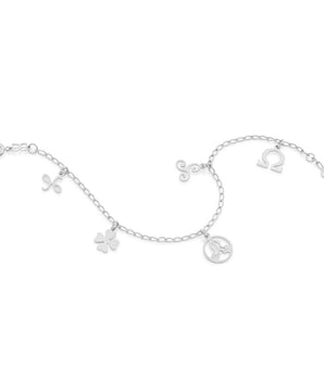 RHODIUM PLATED BRACELET
