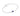 RHODIUM PLATED BRACELET WITH ZIRCONIA