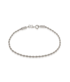 RHODIUM PLATED BRACELET
