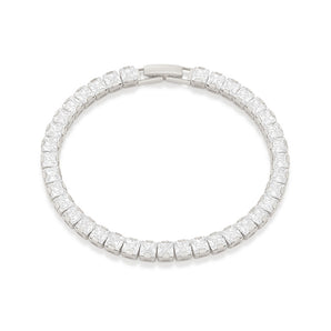 RHODIUM PROSPERITY LUXURY BRACELET - 18CM