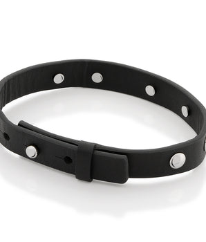 BRACELET LEATHER AND STEEL.