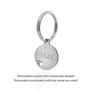 STAINLESS STEEL CIRCLE PET TAG