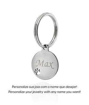 STAINLESS STEEL CIRCLE PET TAG