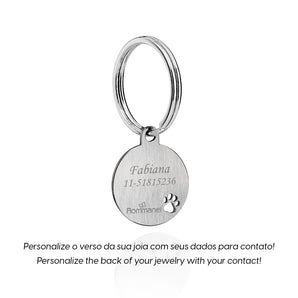 STAINLESS STEEL CIRCLE PET TAG