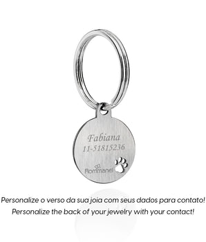 STAINLESS STEEL CIRCLE PET TAG