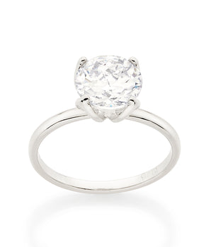 PLATINUM NEW BEGINNINGS SOLITAIRE RING