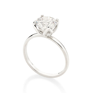 PLATINUM NEW BEGINNINGS SOLITAIRE RING