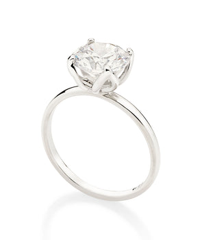 PLATINUM NEW BEGINNINGS SOLITAIRE RING