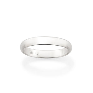 PLATINUM PLATED WEDDING RING