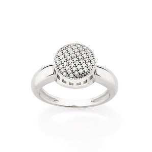 PLATINUM BRIGHT STARS RING