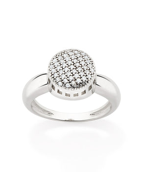 PLATINUM BRIGHT STARS RING