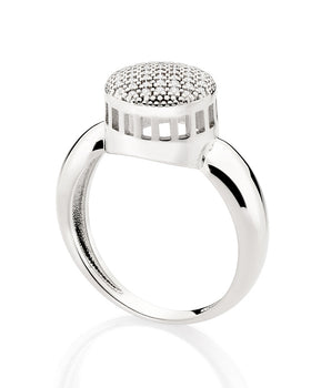 PLATINUM BRIGHT STARS RING