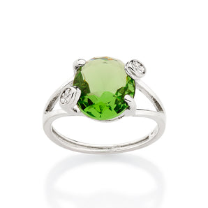 PLATINUM FOREVER HOPEFUL SOLITAIRE RING