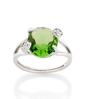 PLATINUM FOREVER HOPEFUL SOLITAIRE RING