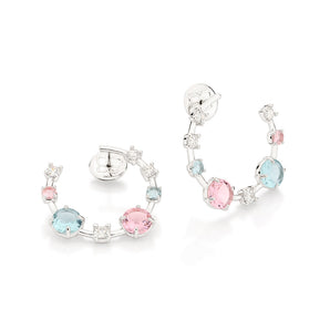 PLATINUM EARLY MORNING HOOP EARRINGS