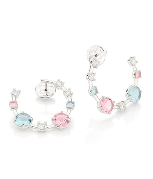 PLATINUM EARLY MORNING HOOP EARRINGS