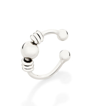 PLATINUM SPRING EAR CUFF