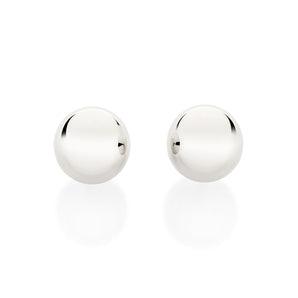PLATINUM SPHERE STUD EARRINGS