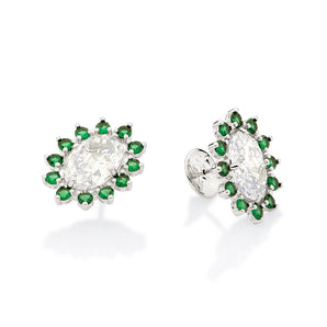 PLATINUM RECONNECTING STUD EARRINGS