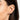 PLATINUM HEART EAR CUFF CHAIN