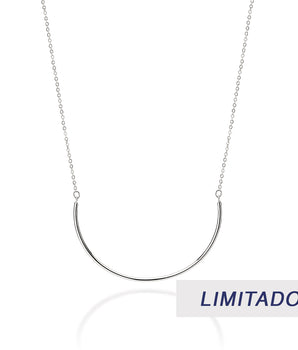 PLATINUM U-SHAPED NECKLACE