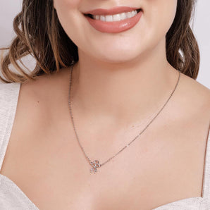 PLATINUM MY GIRL NECKLACE