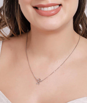PLATINUM MY GIRL NECKLACE