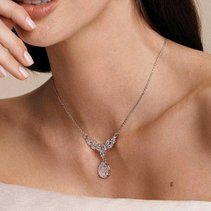 PLATINUM WEDDING DAY NECKLACE
