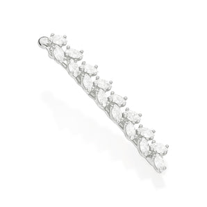 PLATINUM PRINCESS HAIR CLIP