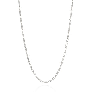 PLATINUM MEN'S PAPER CLIP CHAIN
