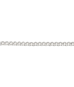 PLATINUM mensS CURB LINK CHAIN