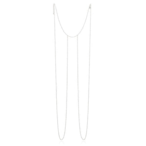 PLATINUM SHIMMERING WATERS BODY CHAIN
