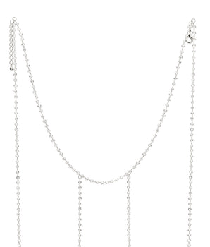 PLATINUM SHIMMERING WATERS BODY CHAIN