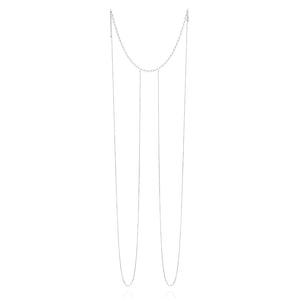 PLATINUM SETTING SAIL BODY CHAIN