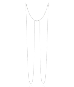 PLATINUM SETTING SAIL BODY CHAIN