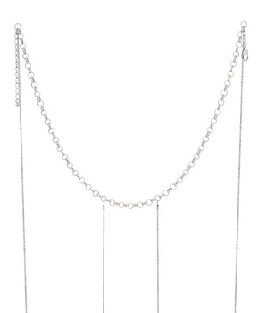 PLATINUM SETTING SAIL BODY CHAIN