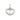 PLATINUM STUDDED HEART LETTER PENDANT