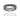 BLACK RHODIUM RING WITH ZIRCONIA