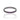BLACK RHODIUM RING WITH ZIRCONIA