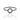 BLACK RHODIUM RING WITH ZIRCONIA