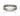 BLACK RHODIUM RING WITH ZIRCONIA