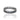 BLACK RHODIUM RING WITH ZIRCONIA