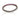 BLACK RHODIUM STUDDED SKINNY RING IN PINK