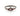 BLACK RHODIUM RING WITH CRYSTAL