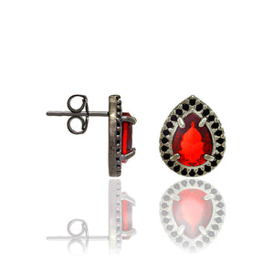BLACK RHODIUM ELEGANCE EARRING
