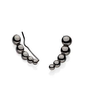 BLACK RHODIUM EARRING
