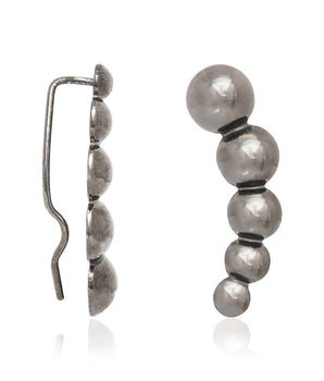 BLACK RHODIUM EARRING